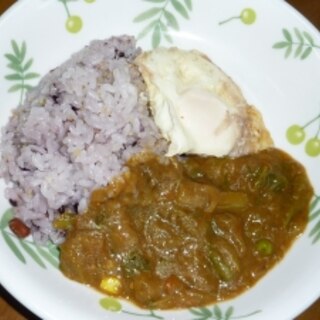 圧力鍋でカレー